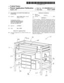 Fold Down Loft Bed With Modular Furniture diagram and image