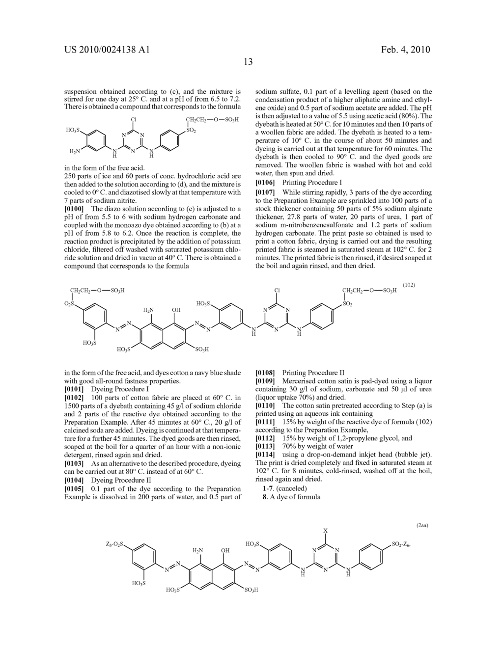 MIXTURES OF REACTIVE DYES AND THEIR USE - diagram, schematic, and image 14