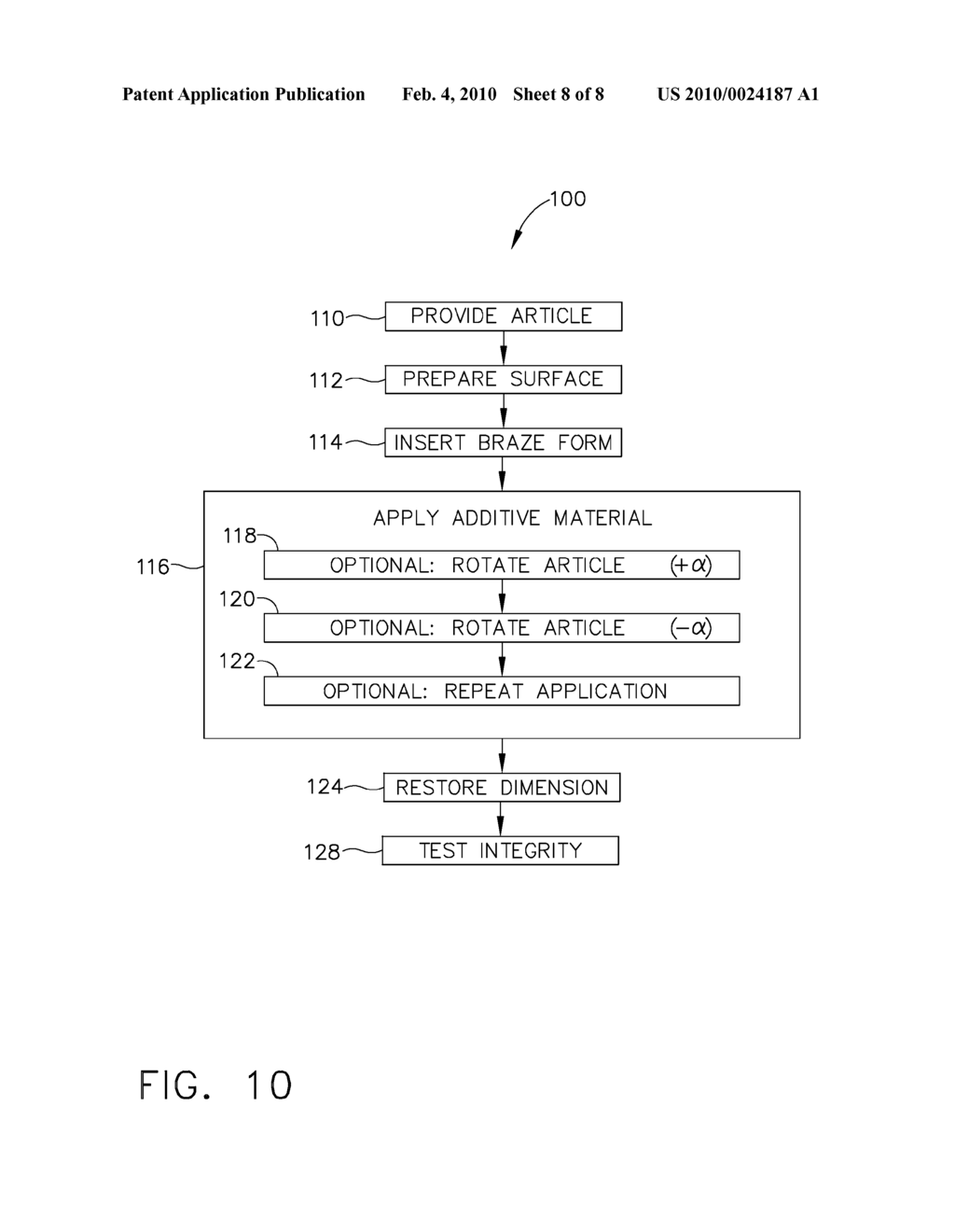 METHOD FOR REPAIR OF A LOCOMOTIVE DIESEL MOTOR WATER MANIFOLD - diagram, schematic, and image 09