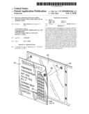 Signage apparatus having simple magnet-based structure for ease of modification diagram and image