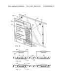 Signage apparatus having simple magnet-based structure for ease of modification diagram and image