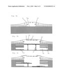 Sales and presentation area with rotatably mounted annular region divided into vertically movable ring segments diagram and image