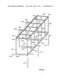 METHOD OF DEPLOYING AND REDEPLOYING A PREFABRICATED STRUCTURE diagram and image