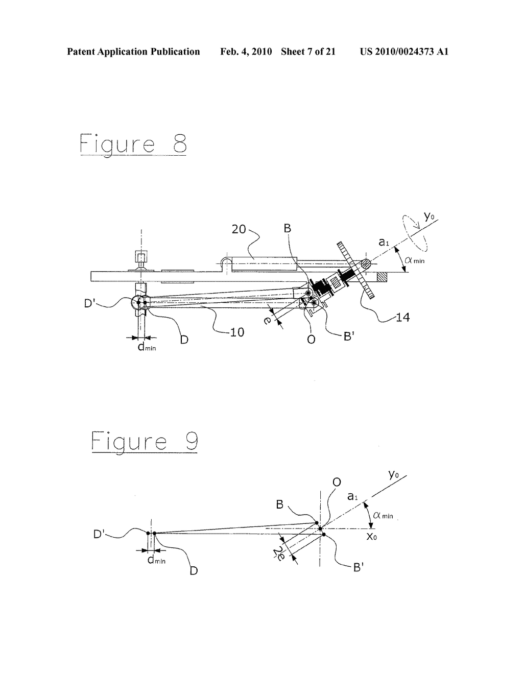 BERRY HARVESTING MACHINE, ESPECIALLY GRAPE HARVESTING MACHINE, EQUIPPED WITH A SHAKING SYSTEM AND MECHATRONIC SHAKING CONTROL FOR THIS SYSTEM - diagram, schematic, and image 08