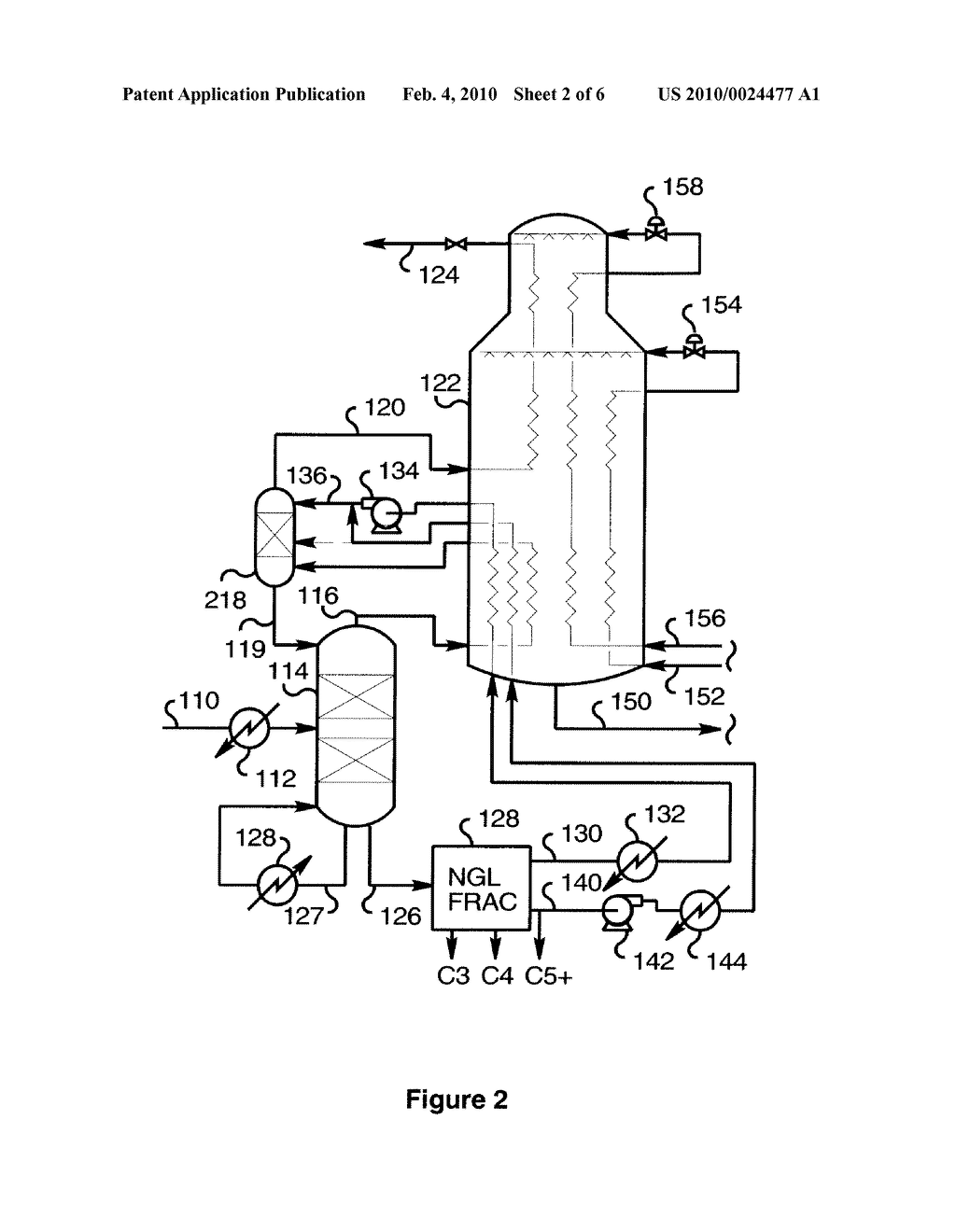 Integrated NGL Recovery And Liquefied Natural Gas Production - diagram, schematic, and image 03