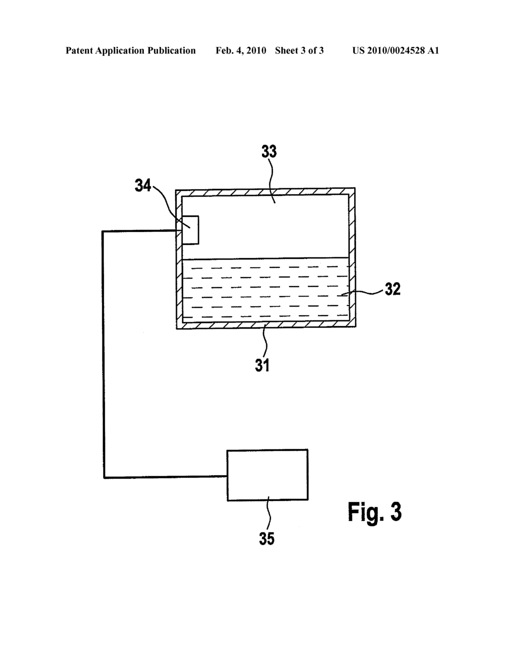 PROCEDURE AND DEVICE FOR DETERMINING THE VAPOR PRESSURE OF A FUEL - diagram, schematic, and image 04