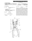 SPRING PLIER diagram and image