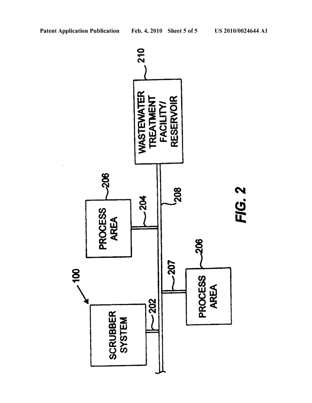 Method and Apparatus for Use of Reacted Hydrogen Peroxide Compounds in Industrial Process Waters - diagram, schematic, and image 06