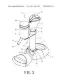 Structure of Feeder for Supplying Water and Pet Food diagram and image