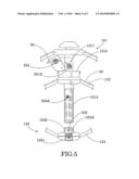 Operation system for outdoor umbrella diagram and image