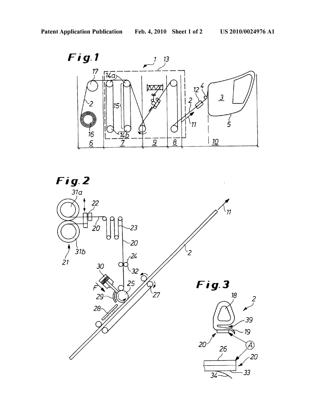 METHOD AND DEVICE FOR ATTACHING SEALING PROFILES - diagram, schematic, and image 02