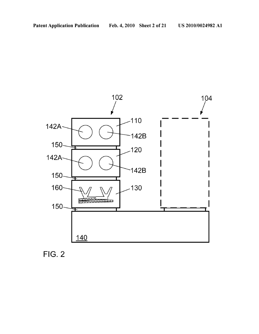 HIGH THROUGHPUT PROCESSING SYSTEM FOR CHEMICAL TREATMENT AND THERMAL TREATMENT AND METHOD OF OPERATING - diagram, schematic, and image 03