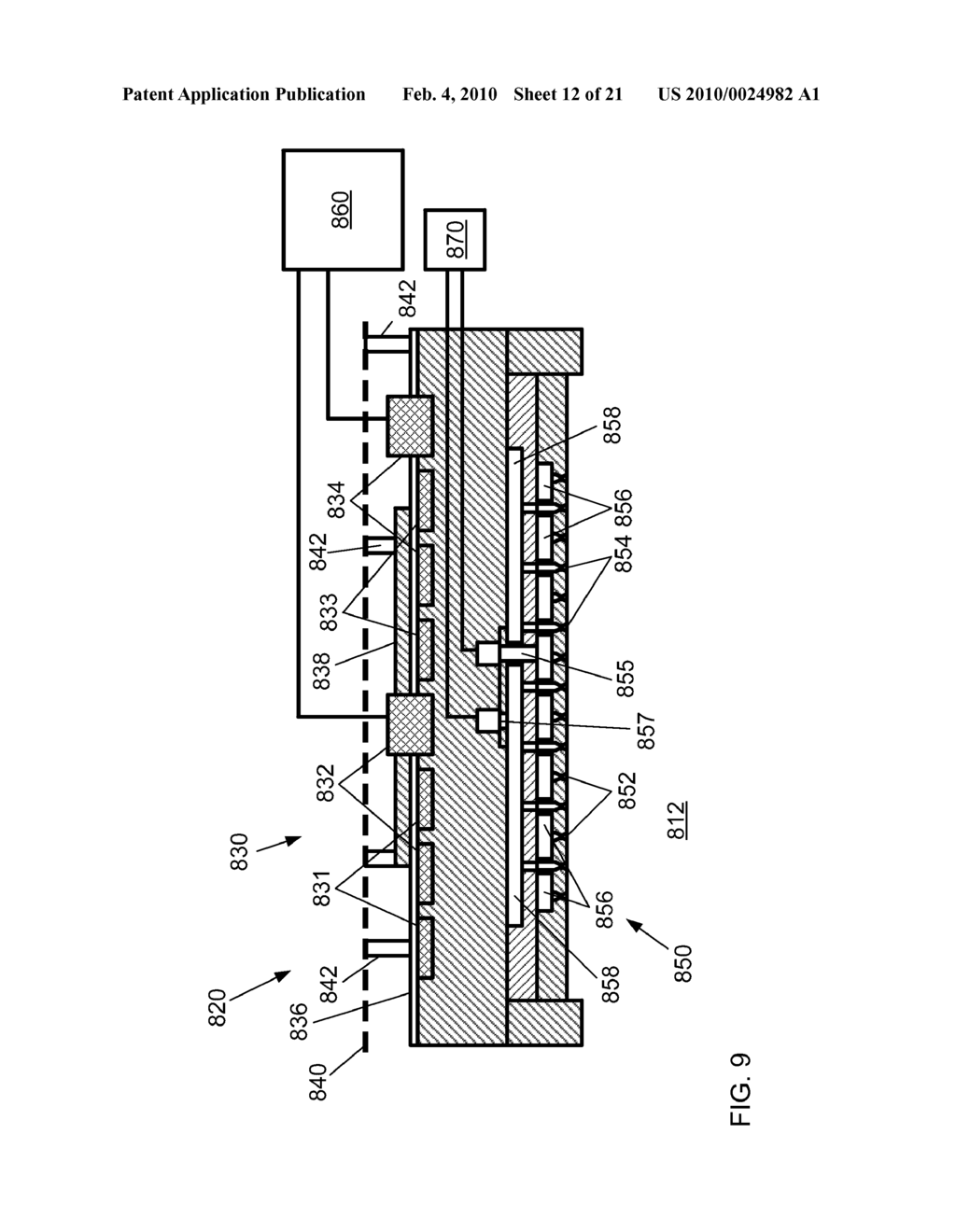 HIGH THROUGHPUT PROCESSING SYSTEM FOR CHEMICAL TREATMENT AND THERMAL TREATMENT AND METHOD OF OPERATING - diagram, schematic, and image 13