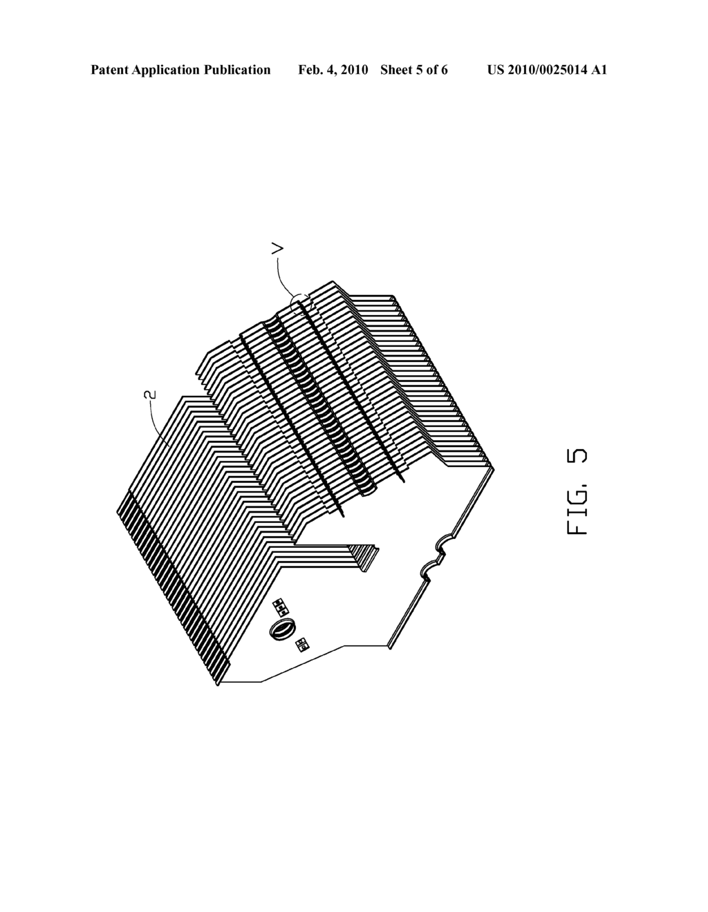 HEAT DISSIPATING DEVICE AND FIN ASSEMBLY THEREOF - diagram, schematic, and image 06