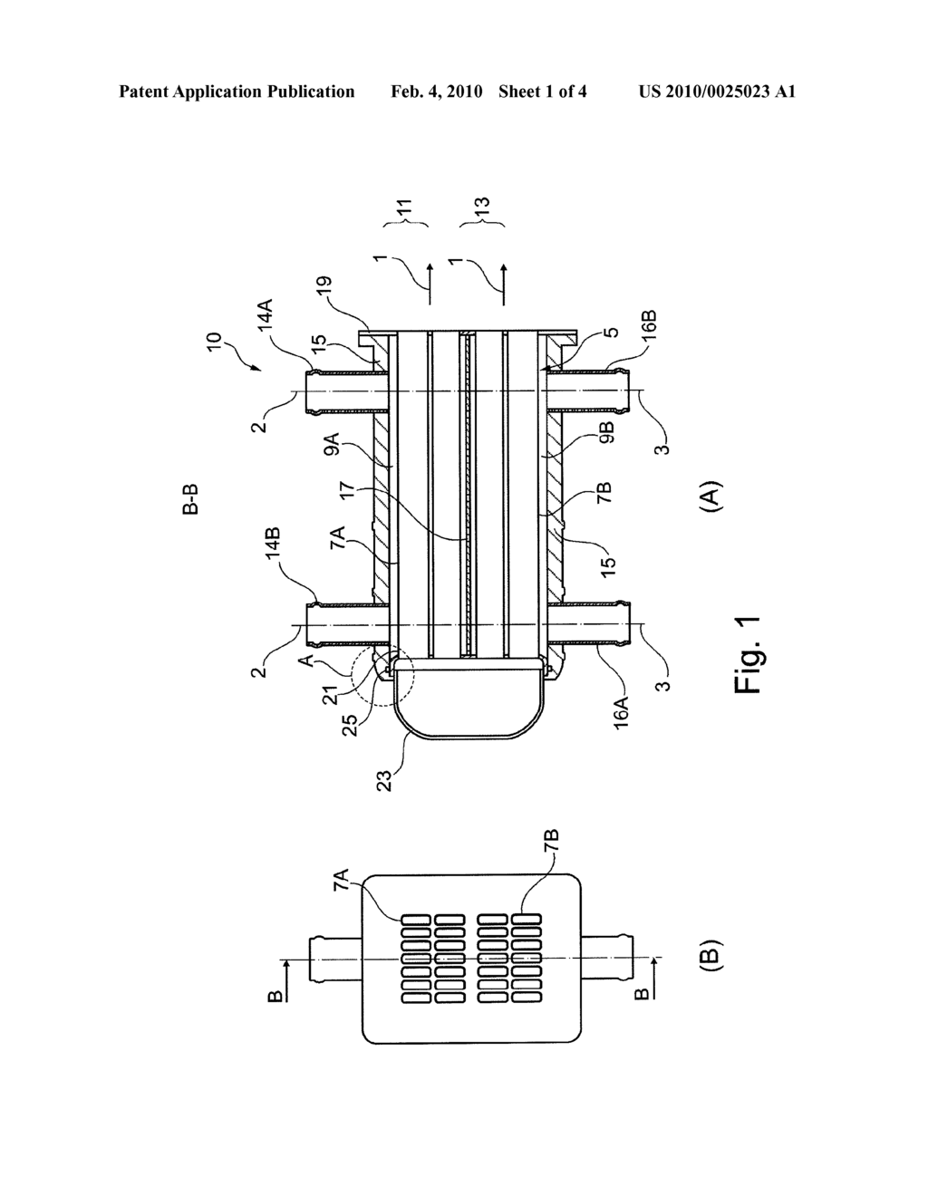 HEAT EXCHANGER, EXHAUST GAS RECIRCULATION SYSTEM, AND USE OF A HEAT EXCHANGER - diagram, schematic, and image 02