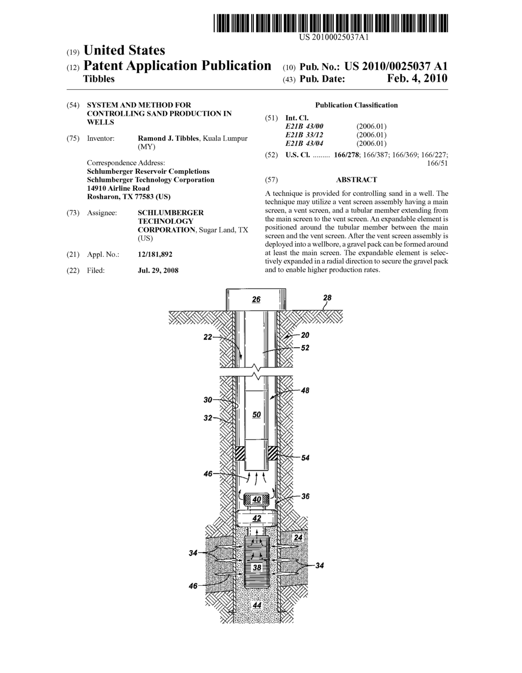 SYSTEM AND METHOD FOR CONTROLLING SAND PRODUCTION IN WELLS - diagram, schematic, and image 01