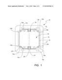 TWO-GANG MUD RING UNIVERSAL BASE diagram and image