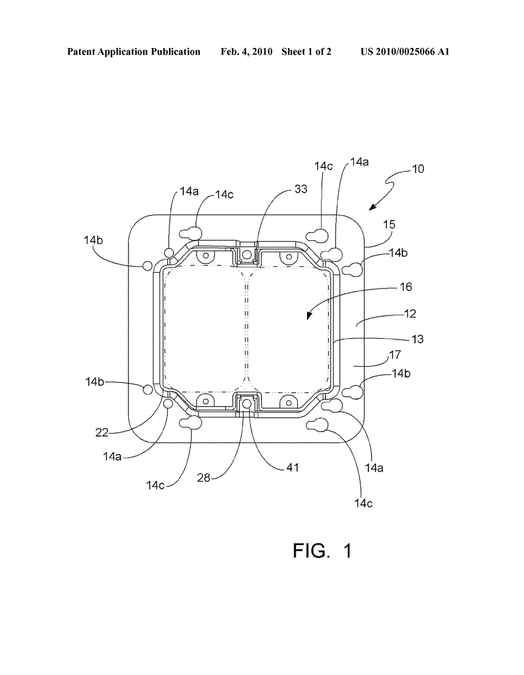 TWO-GANG MUD RING UNIVERSAL BASE - diagram, schematic, and image 02