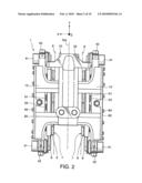 CALIPER BRAKE DEVICE FOR VEHICLE diagram and image