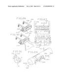 Chain bed conveyor for cylindrical modules diagram and image