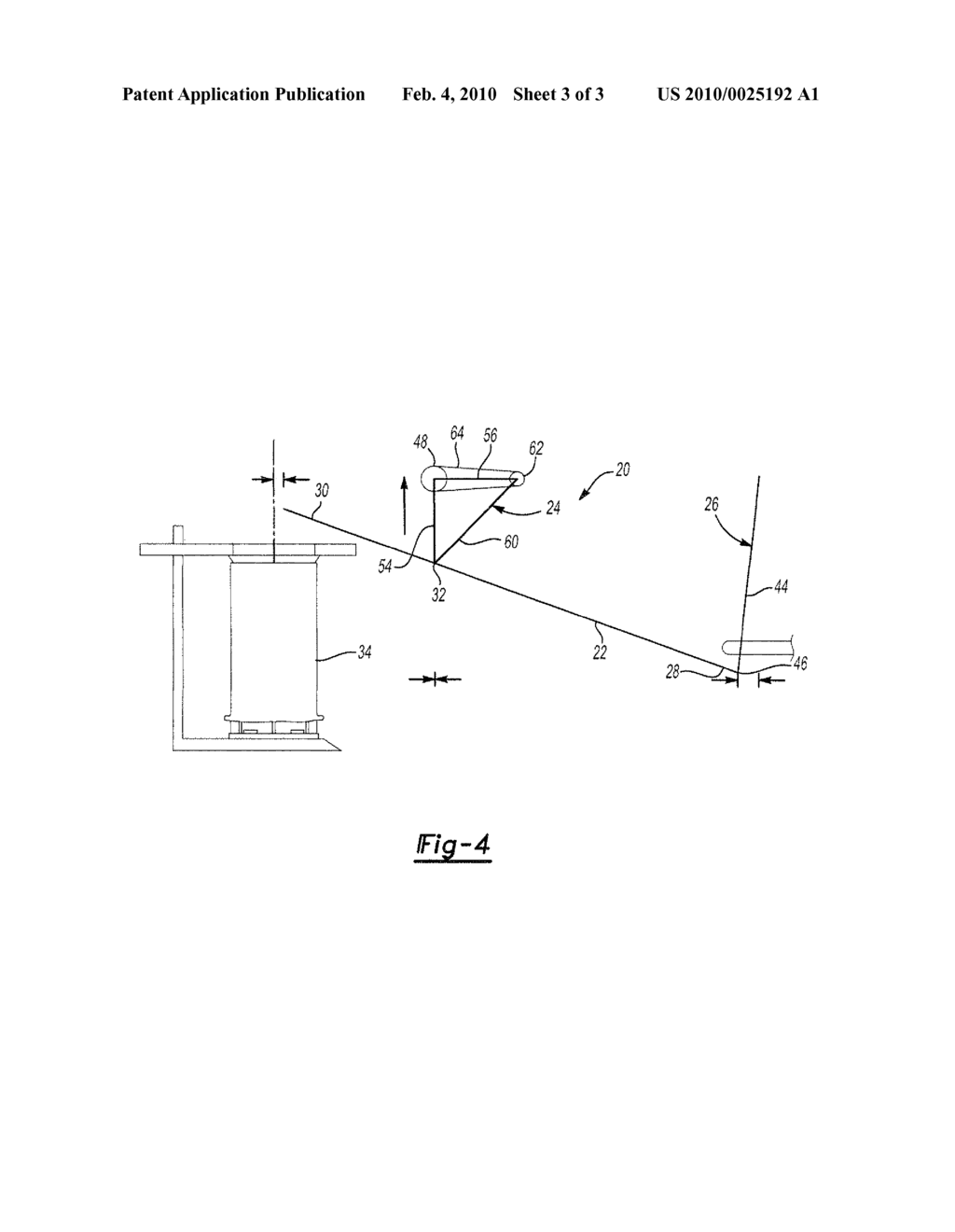 LIFTING ARM SYSTEM FOR CONVEYOR - diagram, schematic, and image 04