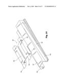 Lifting/holding slats for a slat conveyor diagram and image