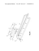 Lifting/holding slats for a slat conveyor diagram and image