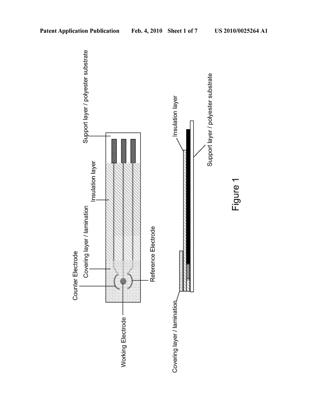 ELECTROCHEMICAL BIOSENSOR FOR DIRECT DETERMINATION OF PERCENTAGE OF GLYCATED HEMOGLOBIN - diagram, schematic, and image 02