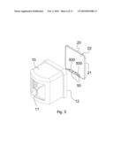 Wafer container with constraints diagram and image