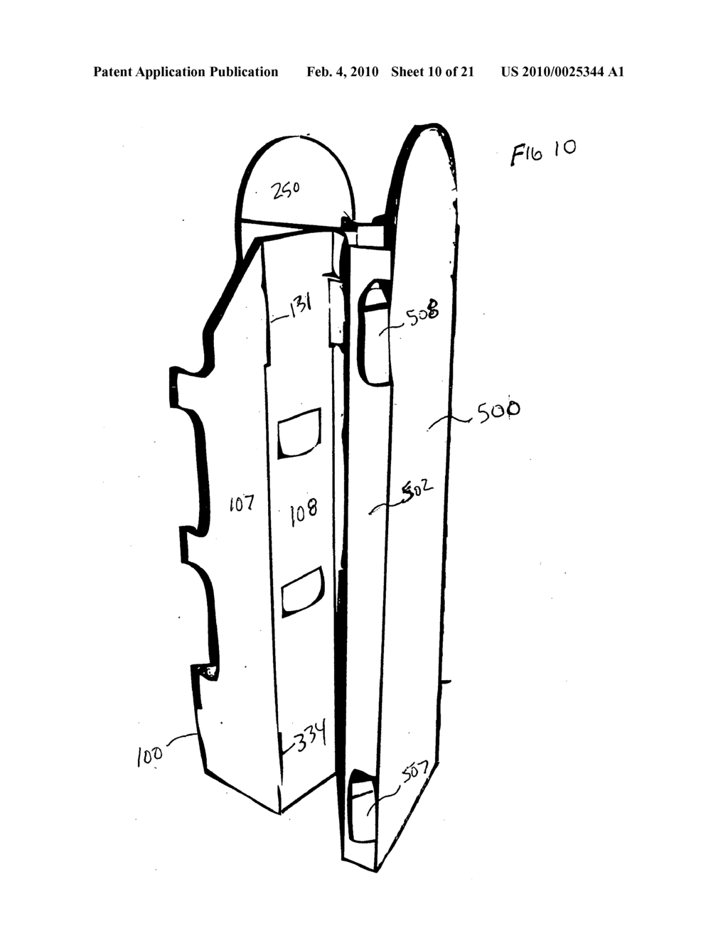 FOLDABLE DUAL SHELF PRESENTATION SYSTEM - diagram, schematic, and image 11