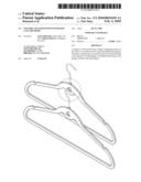 NESTABLE HANGER WITH INTEGRATED CASCADE HOOK diagram and image