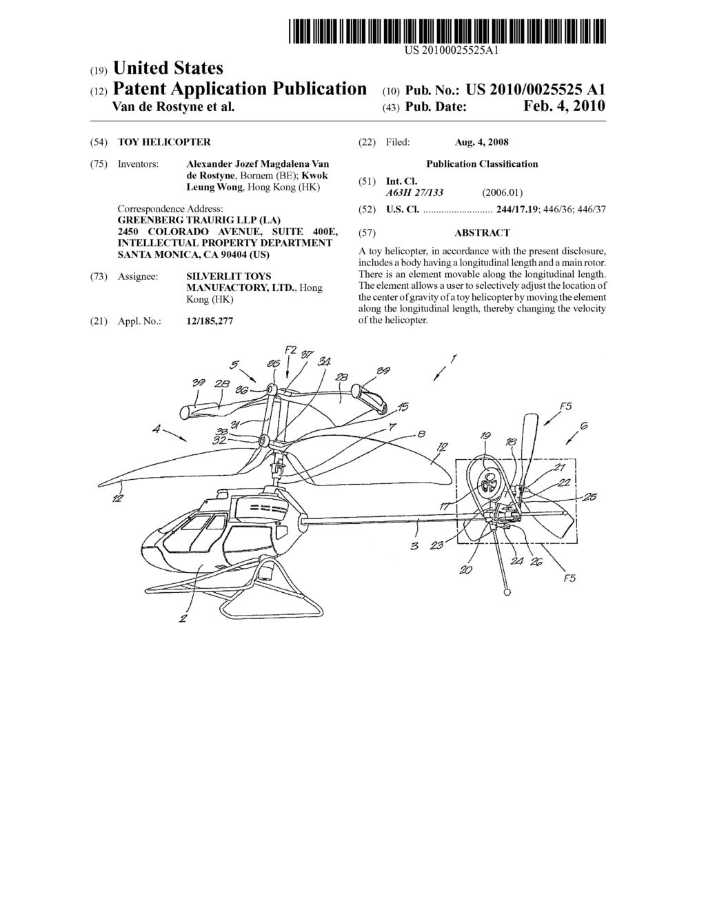 TOY HELICOPTER - diagram, schematic, and image 01