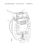 MOUNTING SYSTEM FOR MOUNTING AN ELECTRONIC DEVICE ON A VEHICLE diagram and image