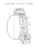 MOUNTING SYSTEM FOR MOUNTING AN ELECTRONIC DEVICE ON A VEHICLE diagram and image