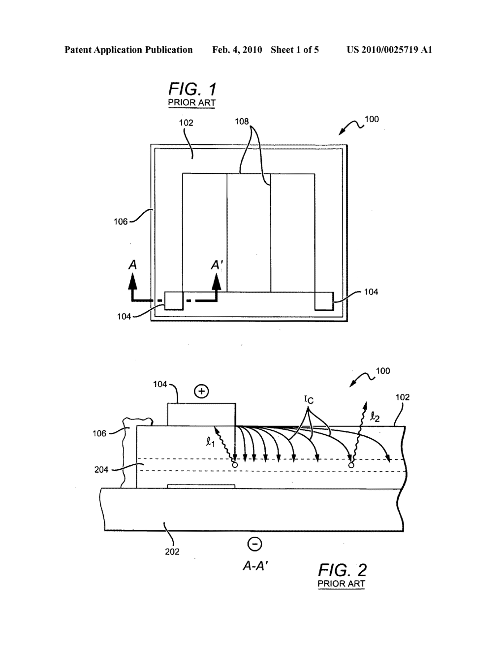 BOND PAD DESIGN FOR ENHANCING LIGHT EXTRACTION FROM LED CHIPS - diagram, schematic, and image 02