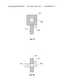 Cell of Semiconductor Device Having Sub-Wavelength-Sized Gate Electrode Conductive Structures Formed from Linear Shaped Gate Electrode Layout Features Defined with Minimum End-to-End Spacing and At Least Eight Transistors diagram and image