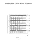 Cell of Semiconductor Device Having Sub-Wavelength-Sized Gate Electrode Conductive Structures Formed from Linear Shaped Gate Electrode Layout Features Defined with Minimum End-to-End Spacing and At Least Eight Transistors diagram and image