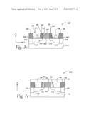 Replacement spacers for mosfet fringe capacatance reduction and processes of making same diagram and image