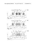 Replacement spacers for mosfet fringe capacatance reduction and processes of making same diagram and image