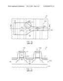 DRIVE CURRENT ADJUSTMENT FOR TRANSISTORS BY LOCAL GATE ENGINEERING diagram and image