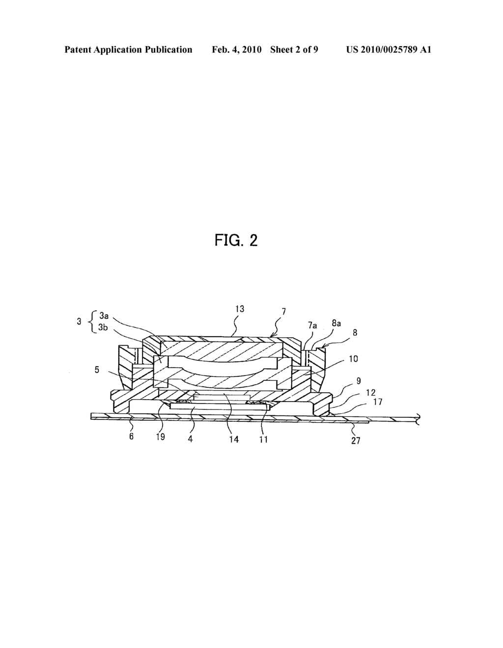 IMAGING DEVICE, METHOD FOR MANUFACTURING THE IMAGING DEVICE AND CELLULAR PHONE - diagram, schematic, and image 03