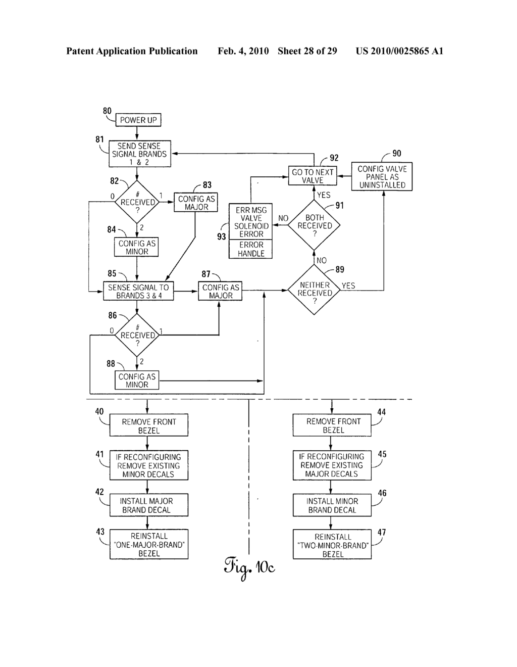 Multiple brand ice beverage dispenser - diagram, schematic, and image 29