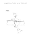 DISK HOLDING APPARATUS AND DEFECT/FOREIGN MATERIAL DETECTING APPARATUS diagram and image