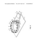 DISK HOLDING APPARATUS AND DEFECT/FOREIGN MATERIAL DETECTING APPARATUS diagram and image