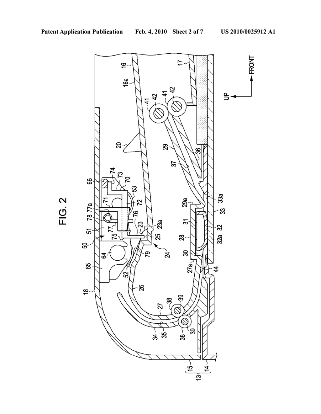 METHOD OF DETECTING SHEET IN TRANSPORT DEVICE, TRANSPORT DEVICE, IMAGE READING DEVICE, AND IMAGE FORMING APPARATUS - diagram, schematic, and image 03