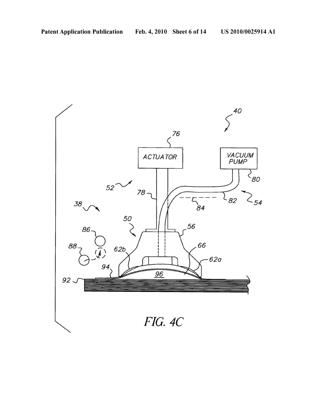 IMAGING APPARATUS WITH MEDIA PICKUP SYSTEM EMPLOYING CURVED SURFACE FOR MEDIA SEPARATION - diagram, schematic, and image 07