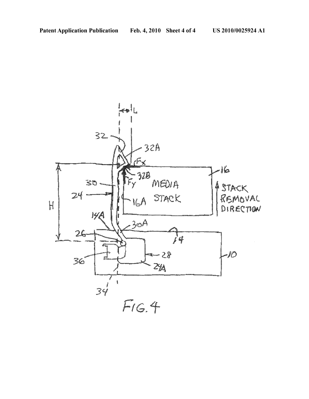 System and Method for Sensing a Media Stack from Side of Stack and Delivery Path to Stack to Detect Given Stack Height - diagram, schematic, and image 05