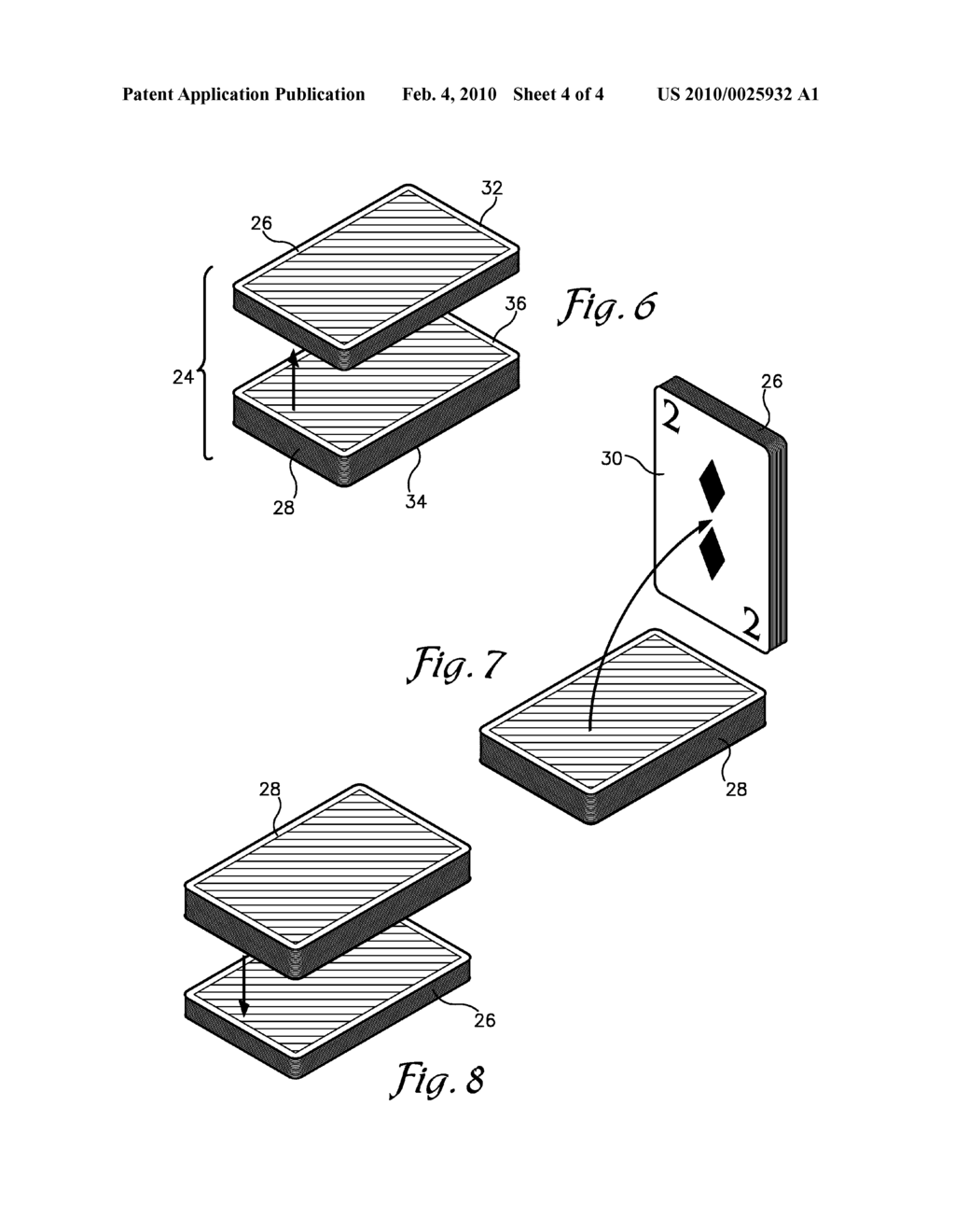 METHOD OF SORTING, DISPLAYING, AND DEALING CARDS - diagram, schematic, and image 05