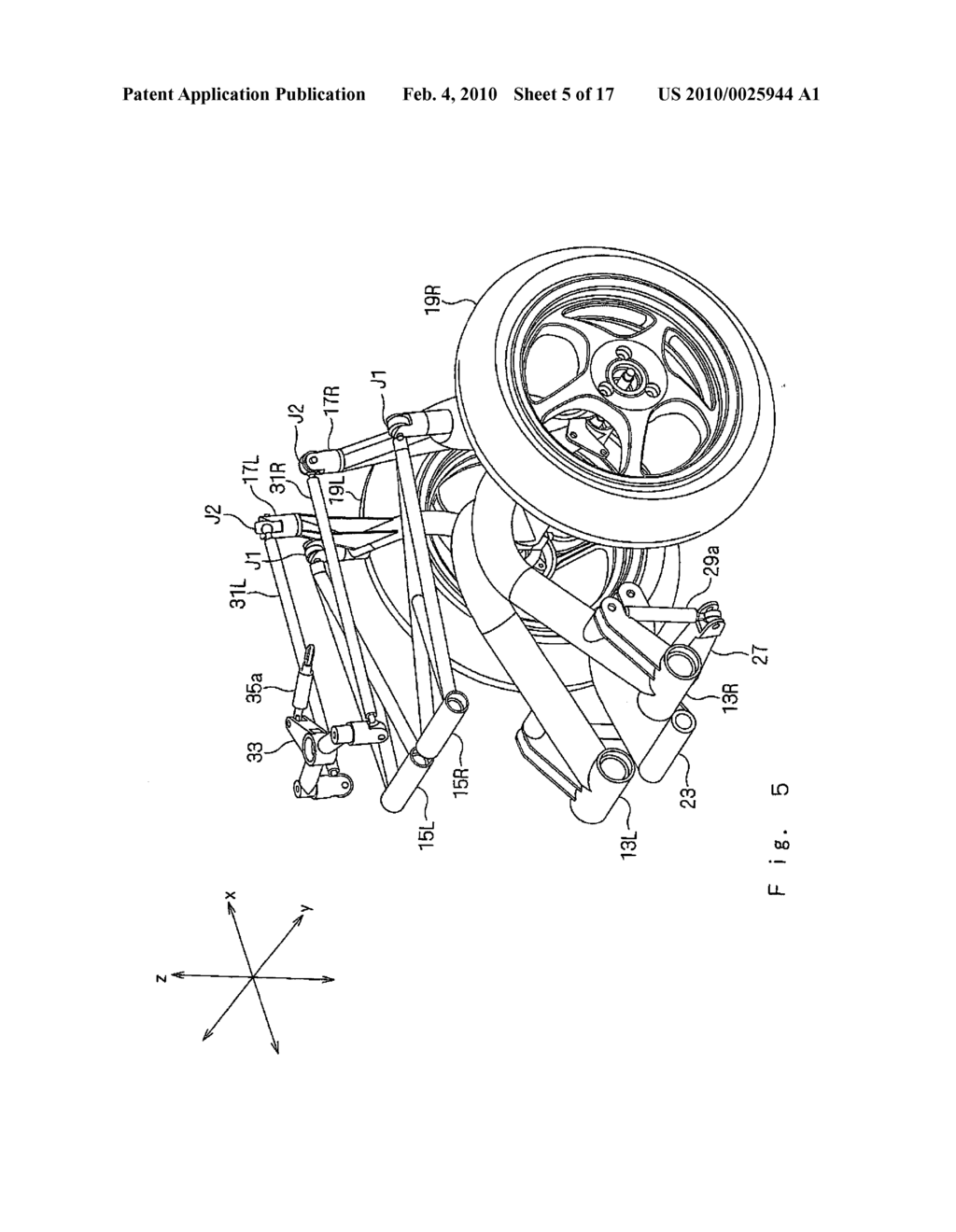 BODY LEANING CONTROL SYSTEM, AND A SADDLE RIDING TYPE VEHICLE HAVING THE SAME - diagram, schematic, and image 06