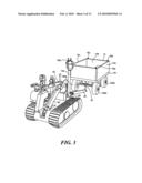 TRAILER AND HITCH MECHANISM FOR A ROBOT diagram and image